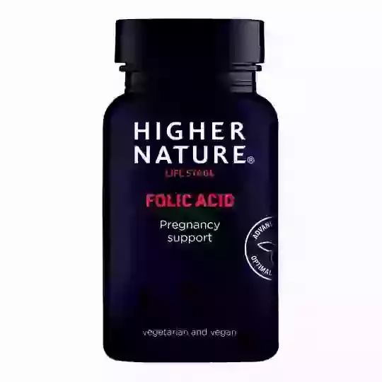 Higher Nature Folic Acid x 90 Tablets